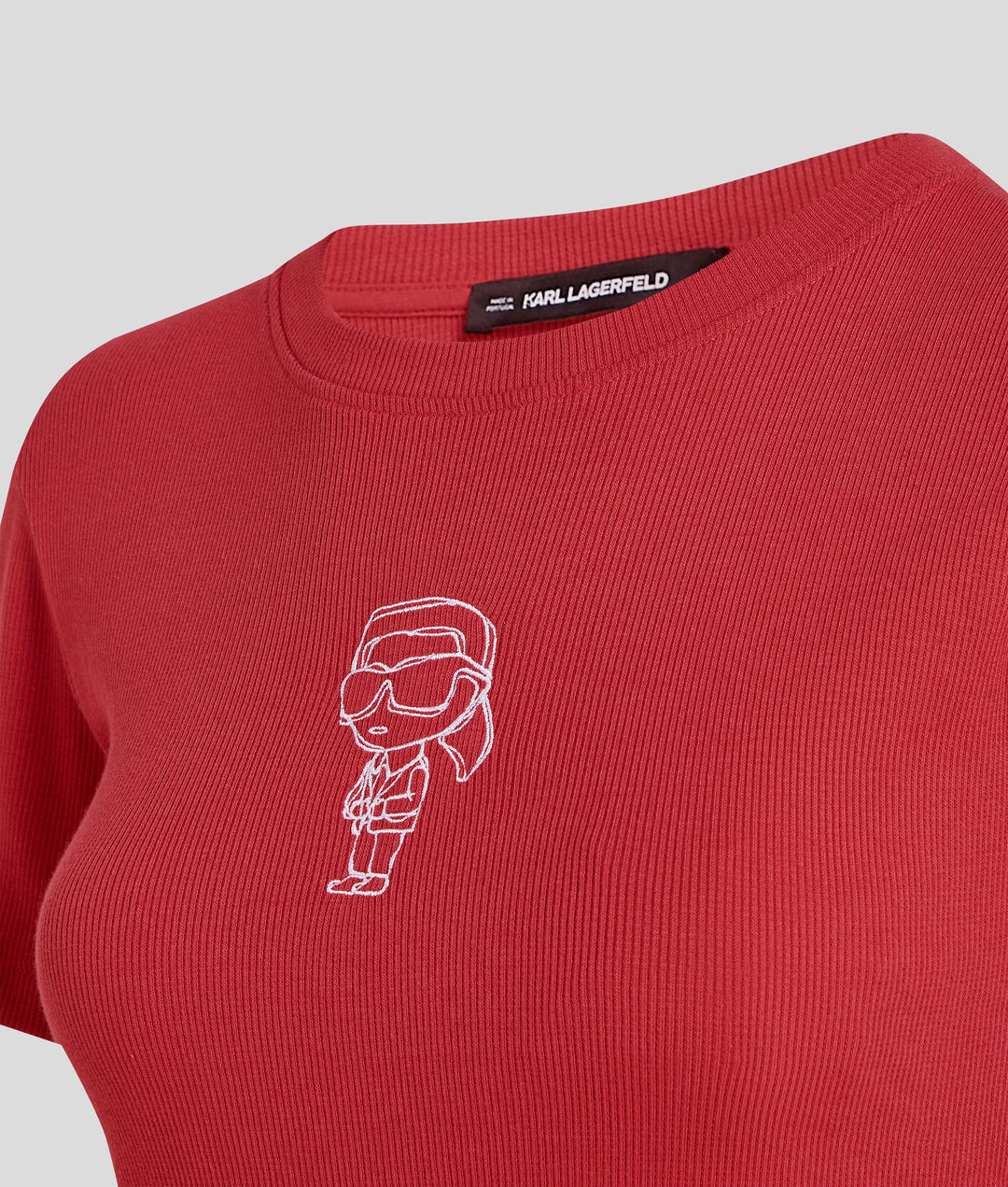 IKON SKETCH EMB RIB T-SHIRT