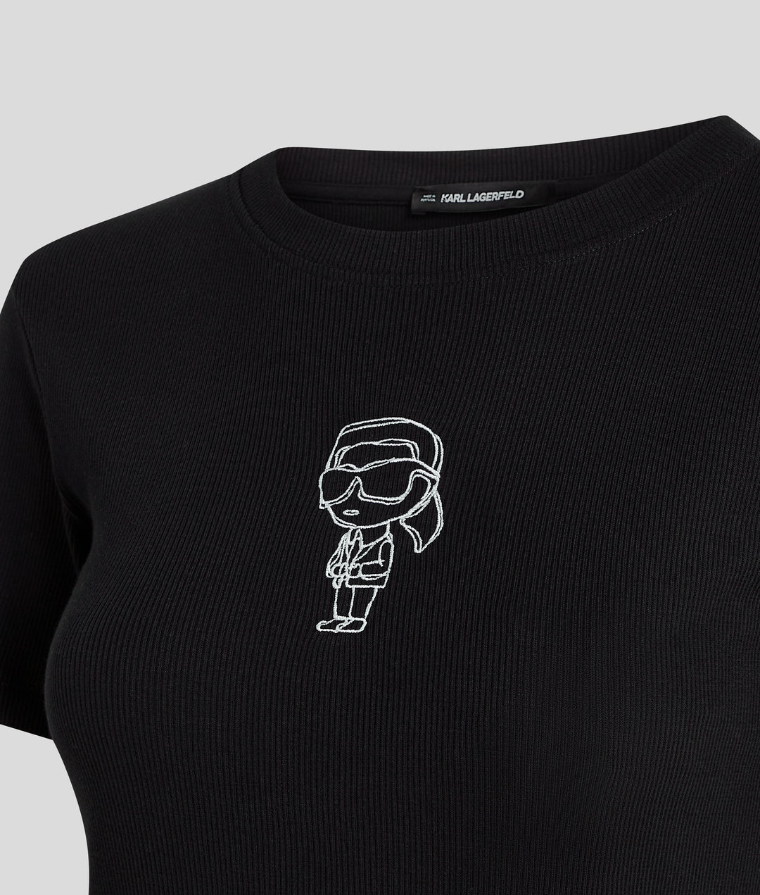 IKON SKETCH EMB RIB T-SHIRT