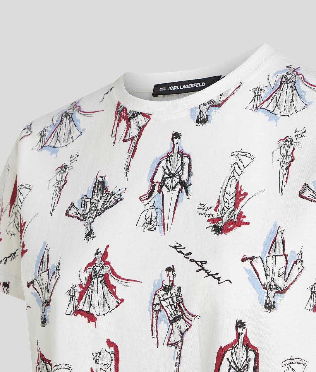 KARL SKETCH AOP T-SHIRT