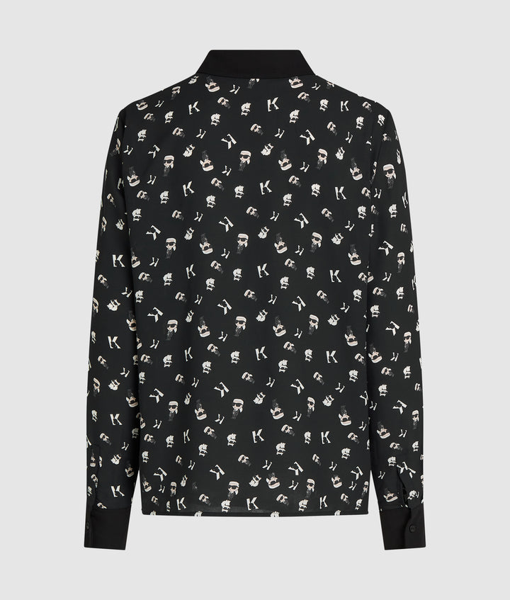 IKON KARL AOP BLOUSE