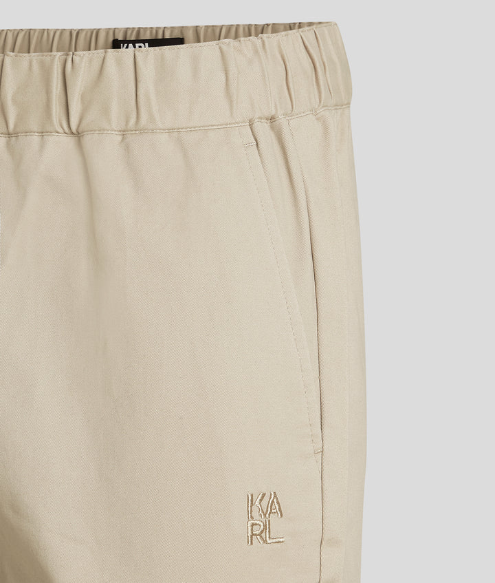 TWILL PULL ON PANTS