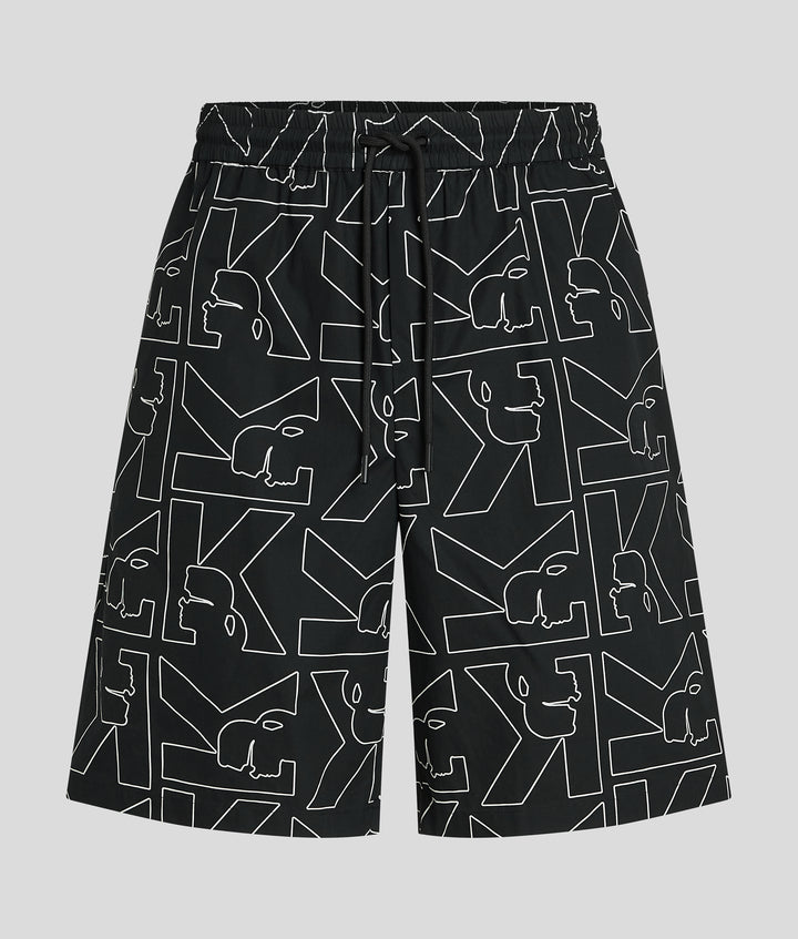 K AOP POPLIN SHORTS
