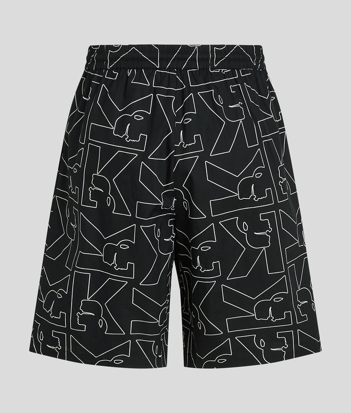 K AOP POPLIN SHORTS