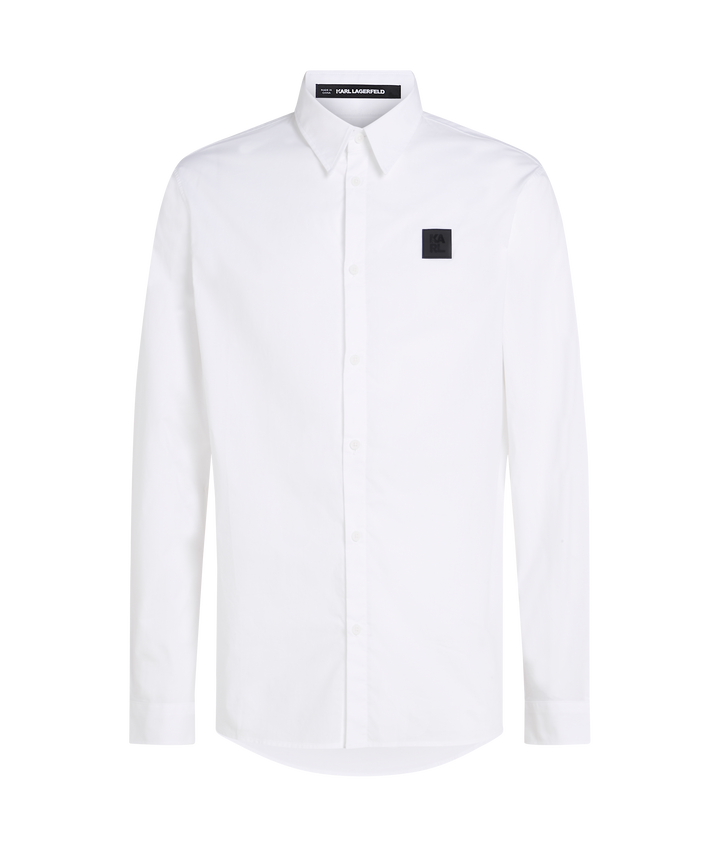 POPLIN RUBBER PATCH SHIRT