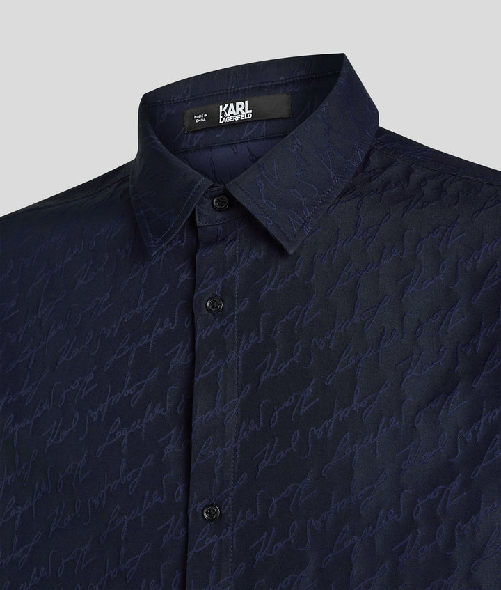 SIGNATURE JACQUARD SS SHIRT