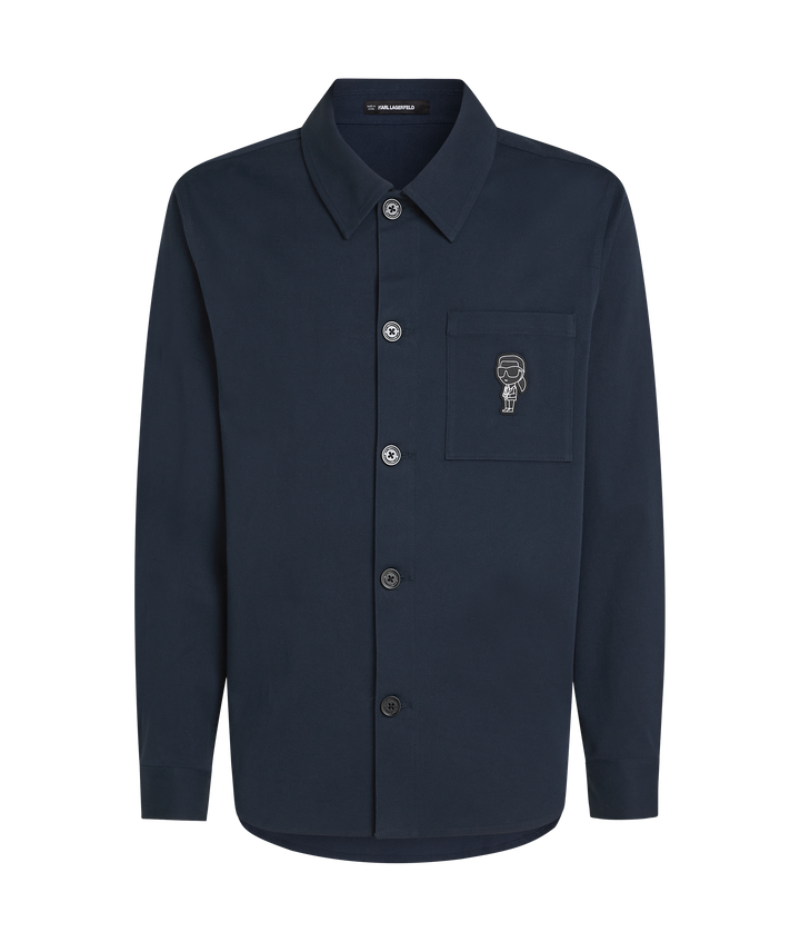 IKON RUBBER PATCH OVERSHIRT