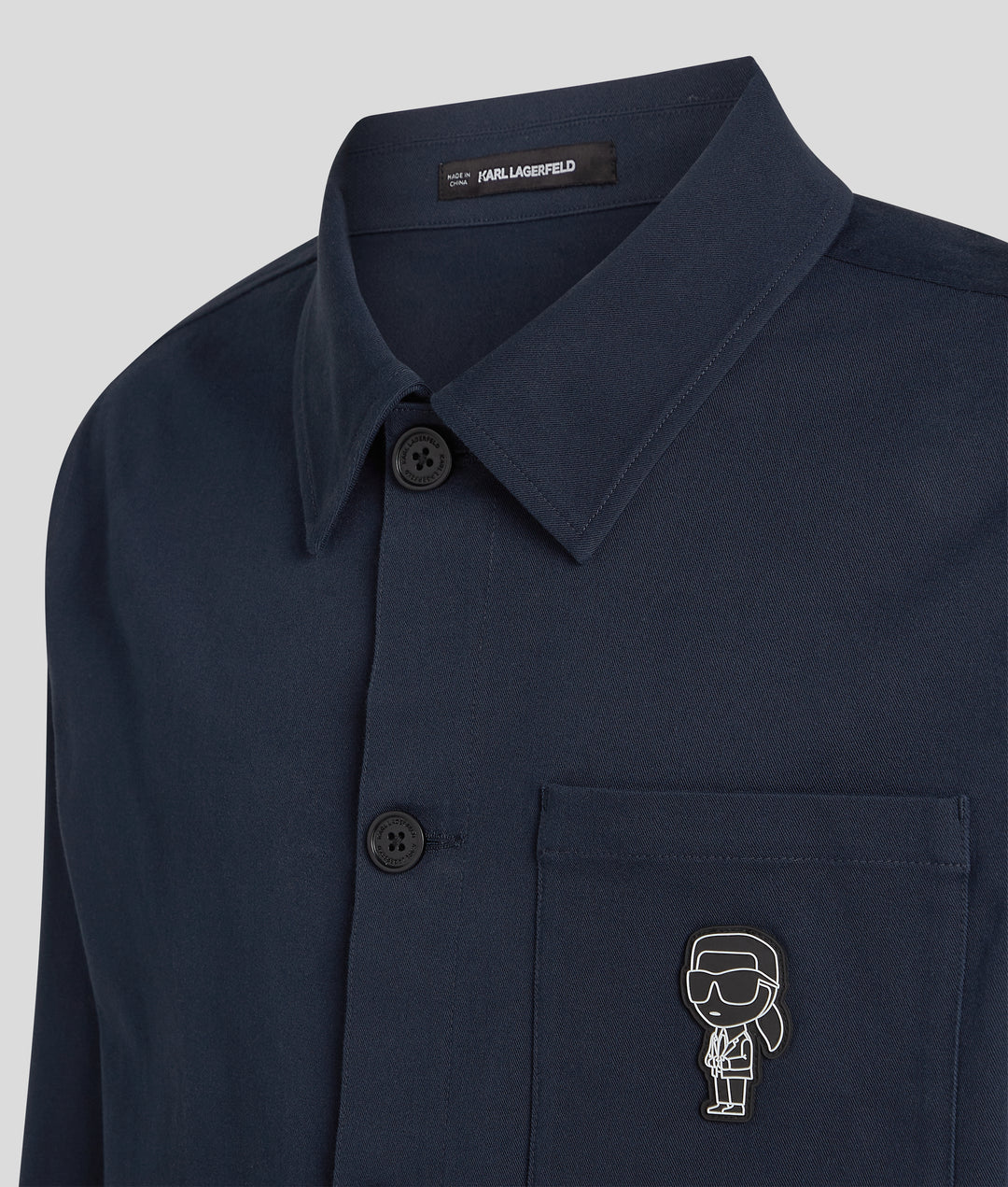 IKON RUBBER PATCH OVERSHIRT