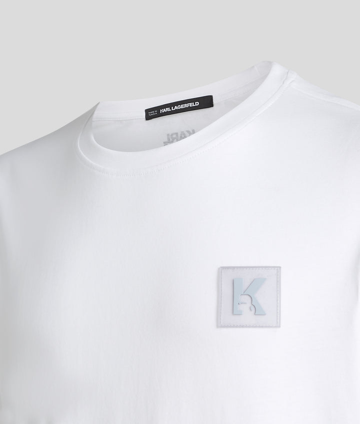 K RUBBER PATCH T-SHIRT