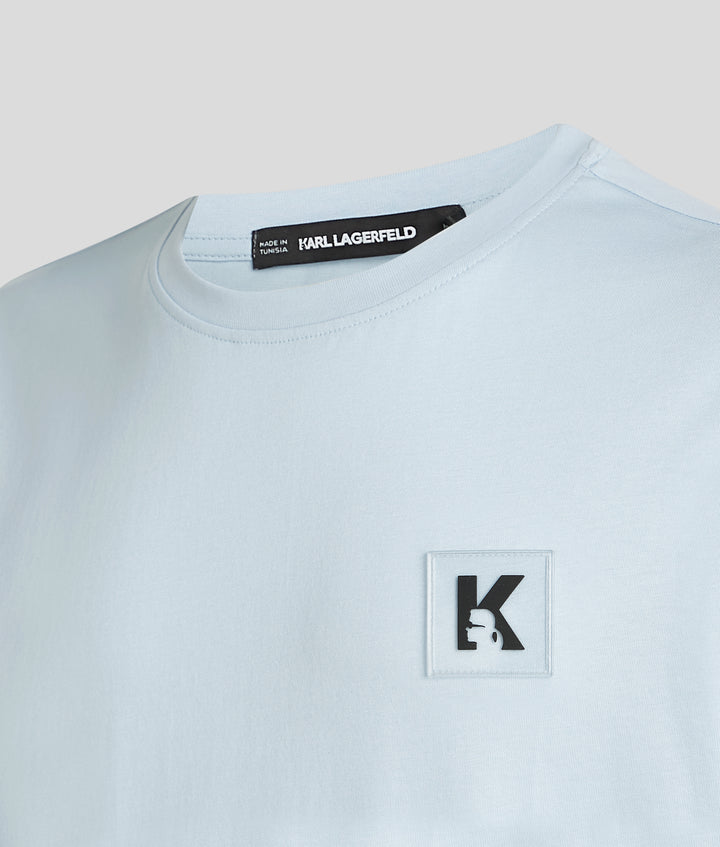 K RUBBER PATCH T-SHIRT