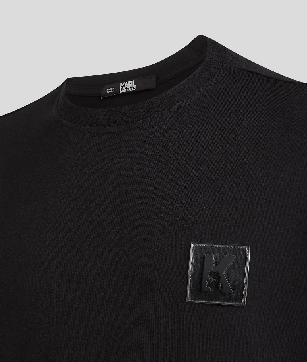 K RUBBER PATCH T-SHIRT