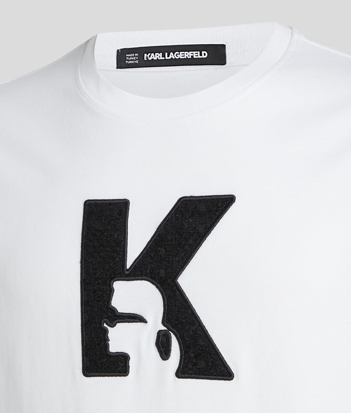 K LOGO BOUCLE T-SHIRT