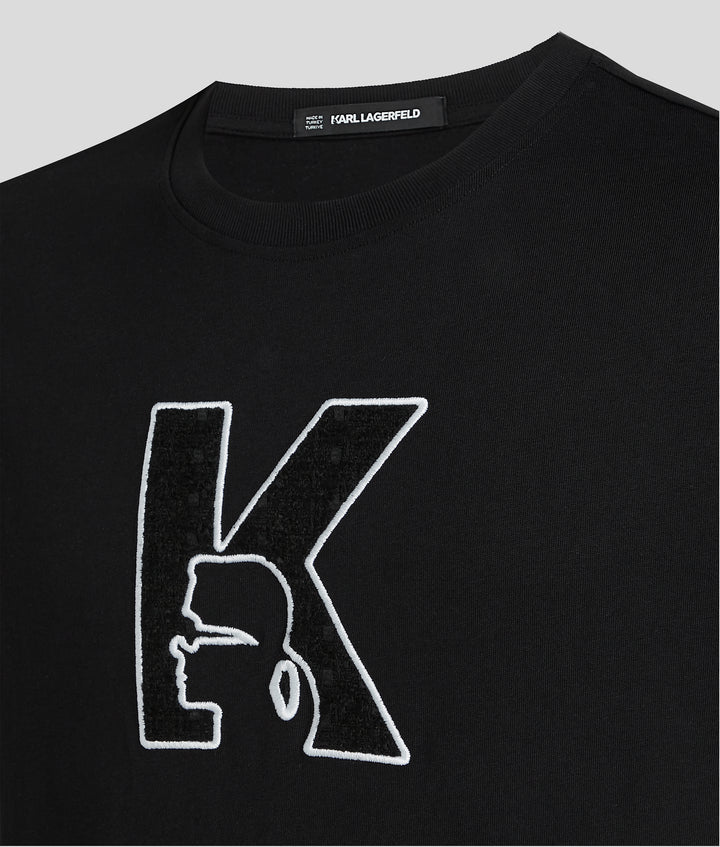 K LOGO BOUCLE T-SHIRT