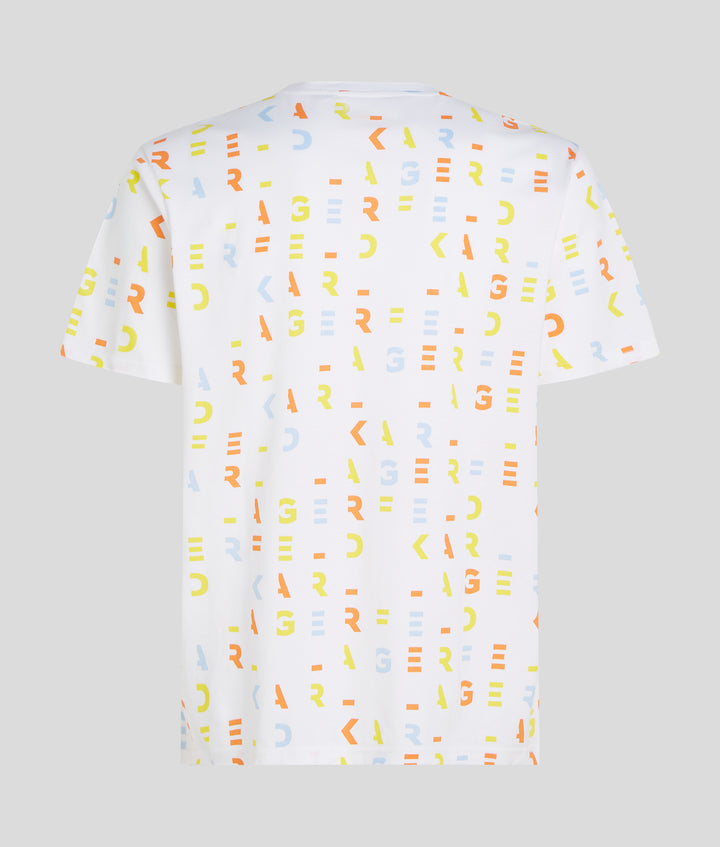SUMMER LOGO AOP T-SHIRT
