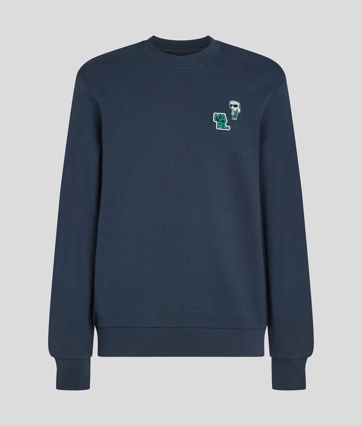 VARSITY IKON PATCH SWEATSHIRT