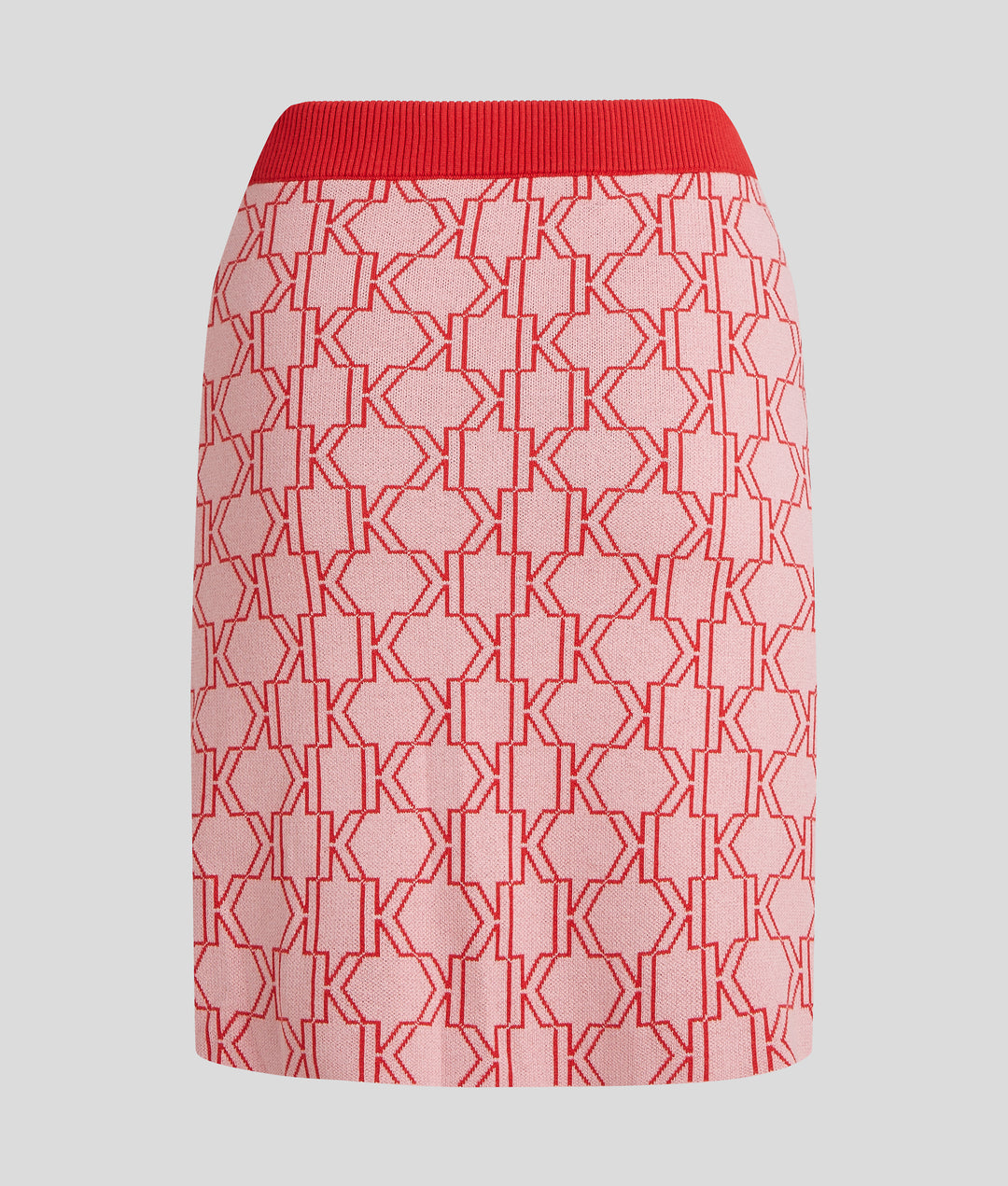 MONOGRAM KNIT SKIRT