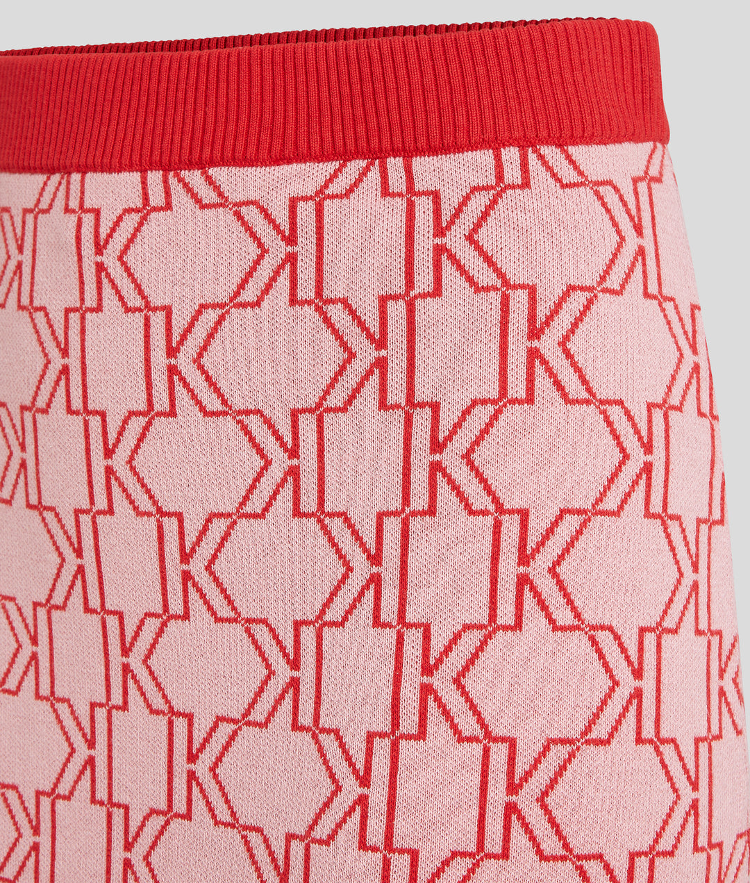 MONOGRAM KNIT SKIRT
