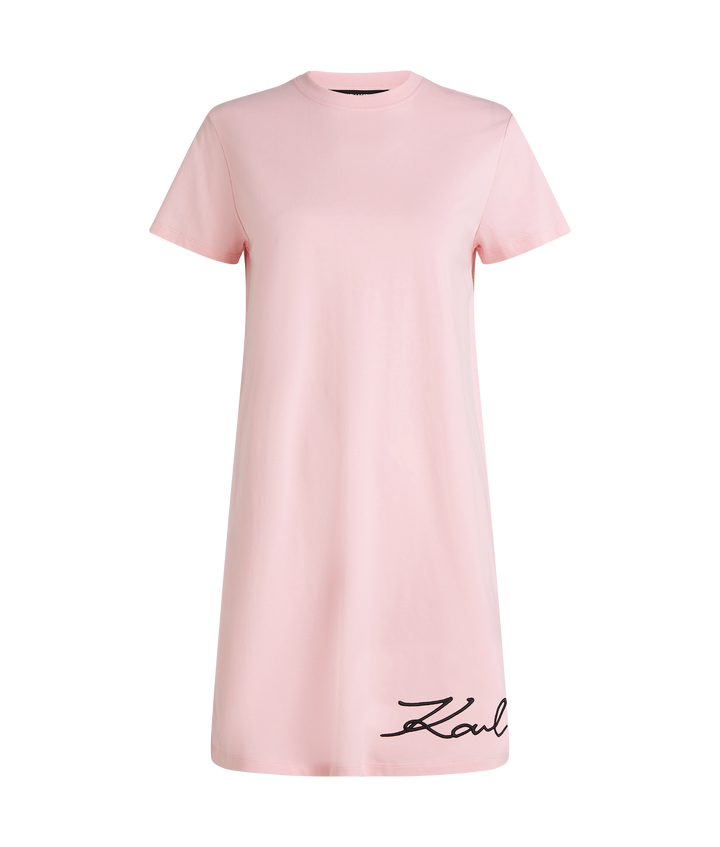 SIGNATURE EMB EDGE TEE DRESS