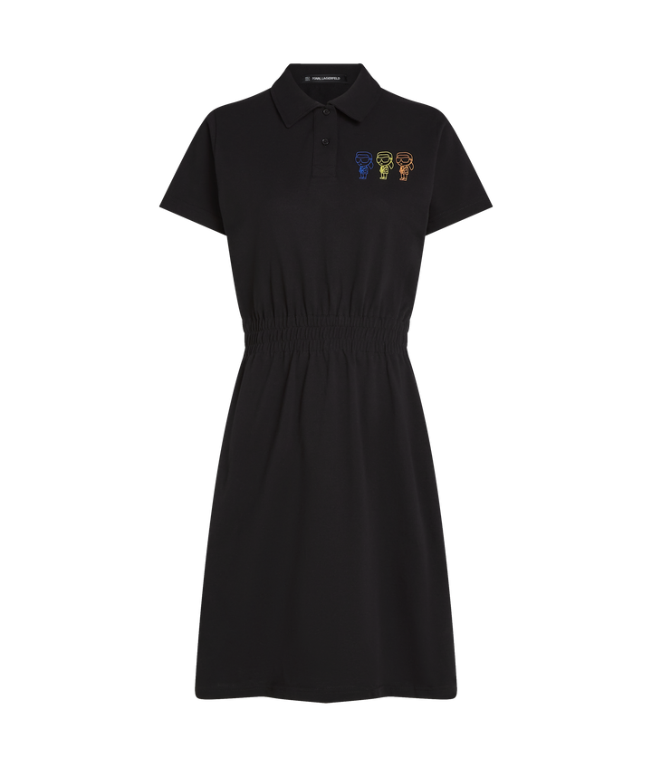 IKON TRIO PRINTED POLO DRESS