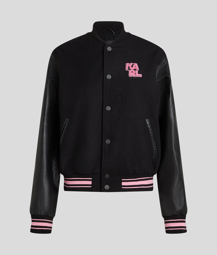 VARSITY BOMBER W