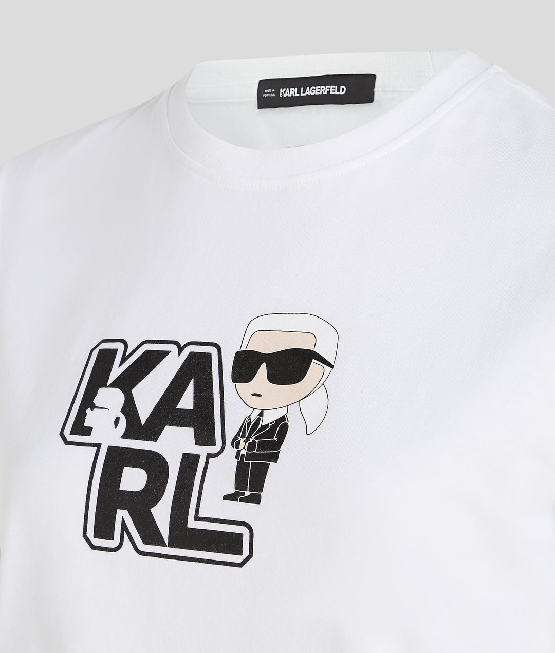 VARSITY KARL PRINT T-SHIRT