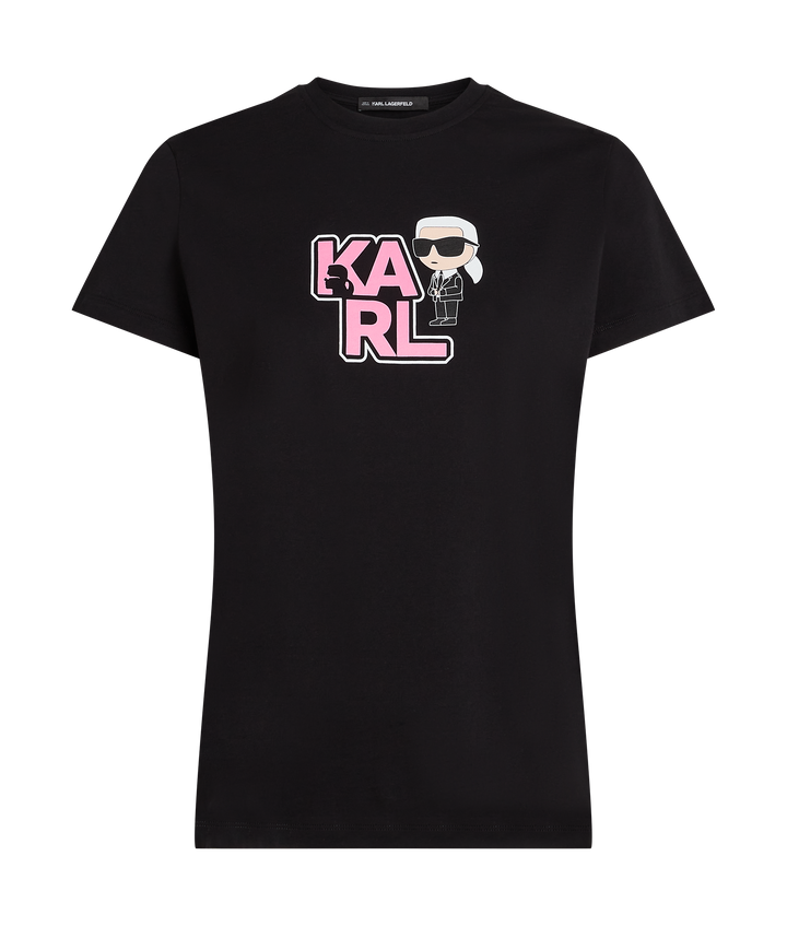 VARSITY KARL PRINT T-SHIRT