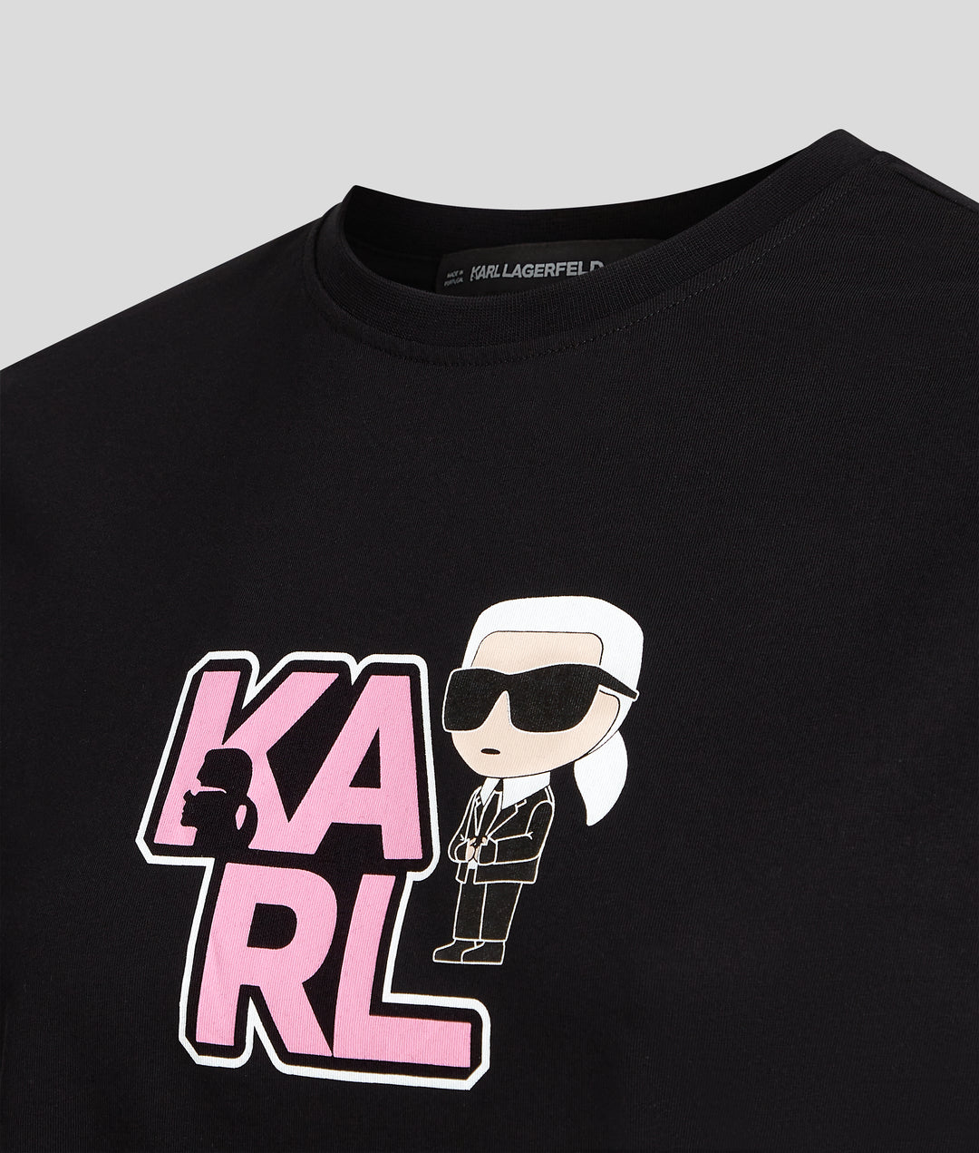 VARSITY KARL PRINT T-SHIRT