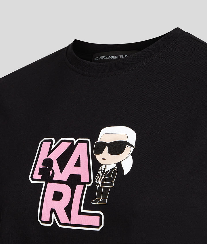 VARSITY KARL PRINT T-SHIRT