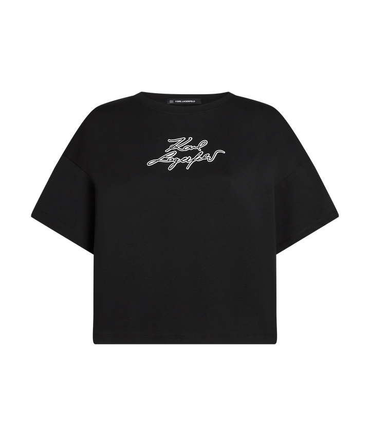 SIGNATURE VARSITY BOXY T-SHIRT