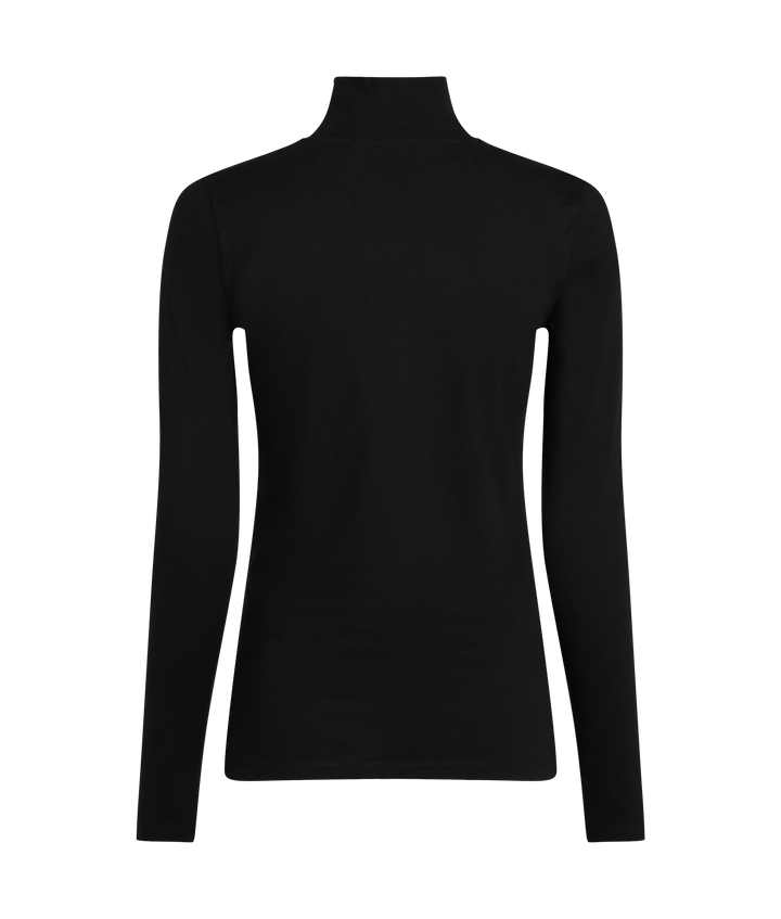 MOCK NECK LS T-SHIRT