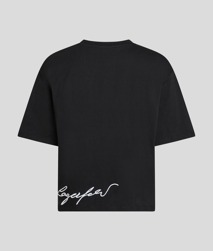 SIGNATURE EMB EDGE T-SHIRT