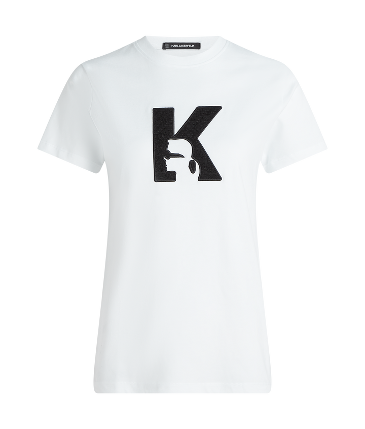 K LOGO BOUCLE T-SHIRT