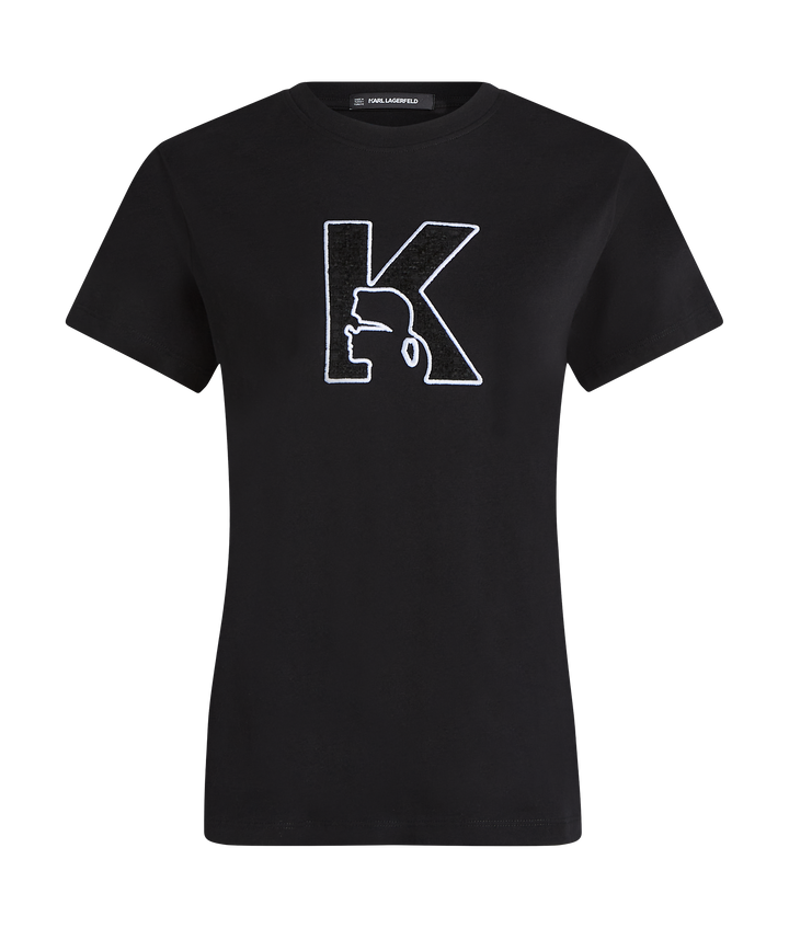K LOGO BOUCLE T-SHIRT