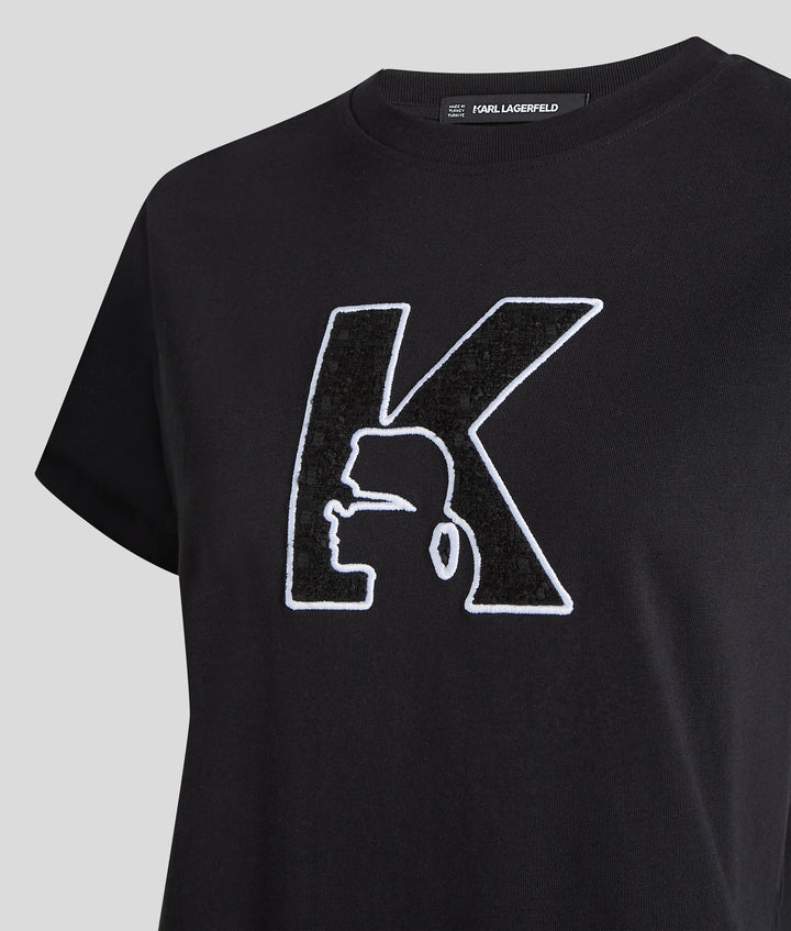 K LOGO BOUCLE T-SHIRT