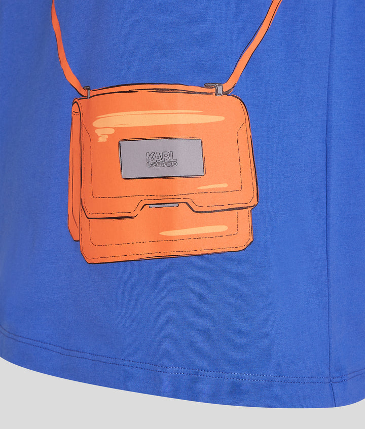 CROSSBODY BAG PRINT T-SHIRT
