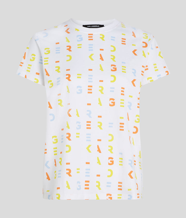 SUMMER LOGO AOP T-SHIRT