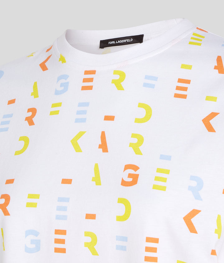 SUMMER LOGO AOP T-SHIRT