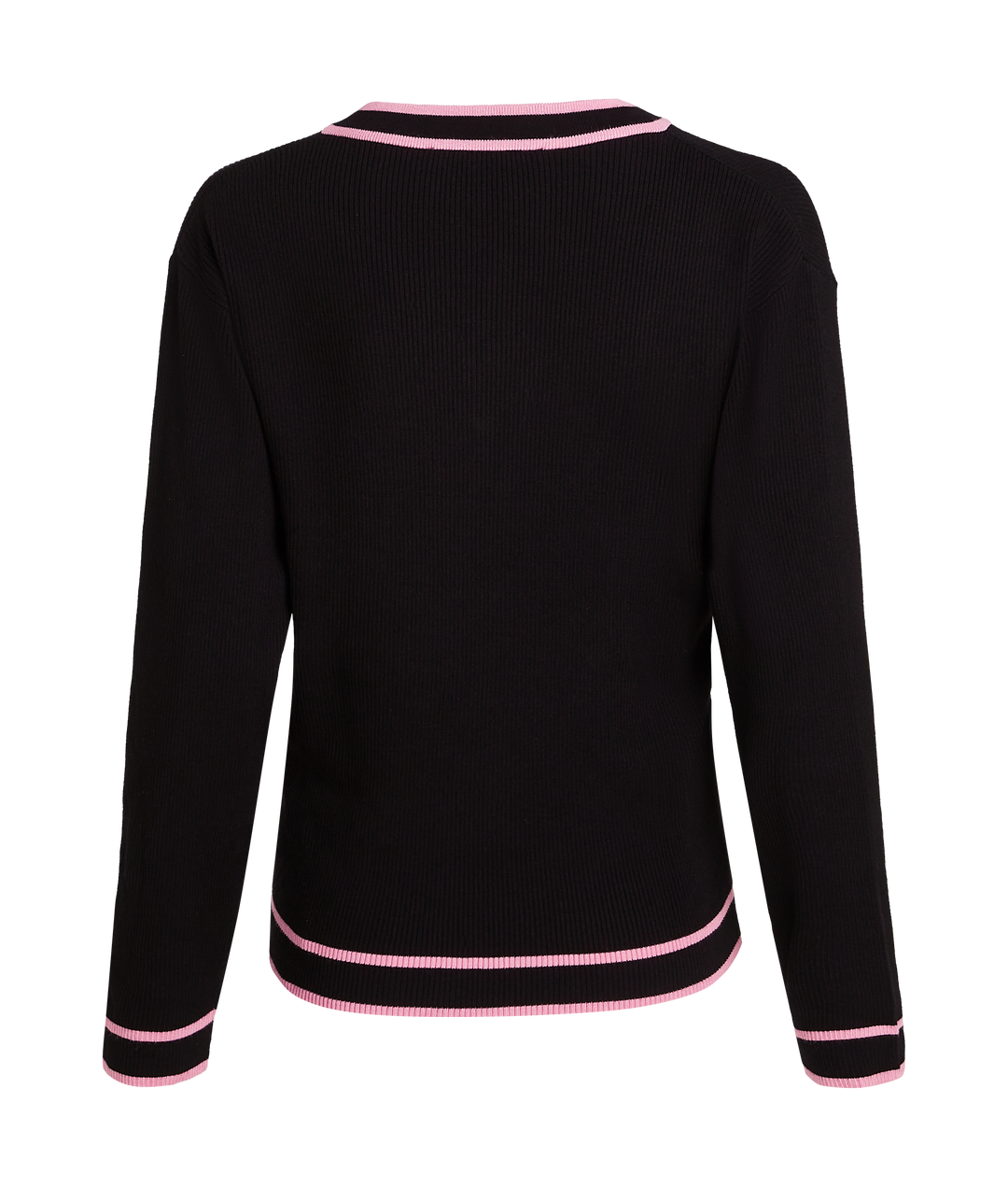 VARSITY V-NECK SWEATER W/PATCH
