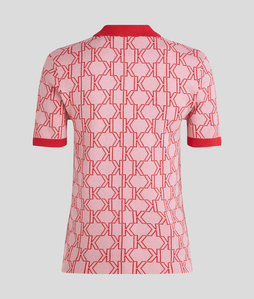 MONOGRAM KNIT POLO S/SLV