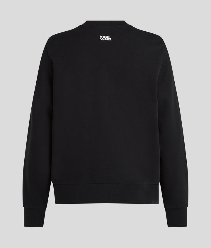 VARSITY KARL PRINT SWEATSHIRT