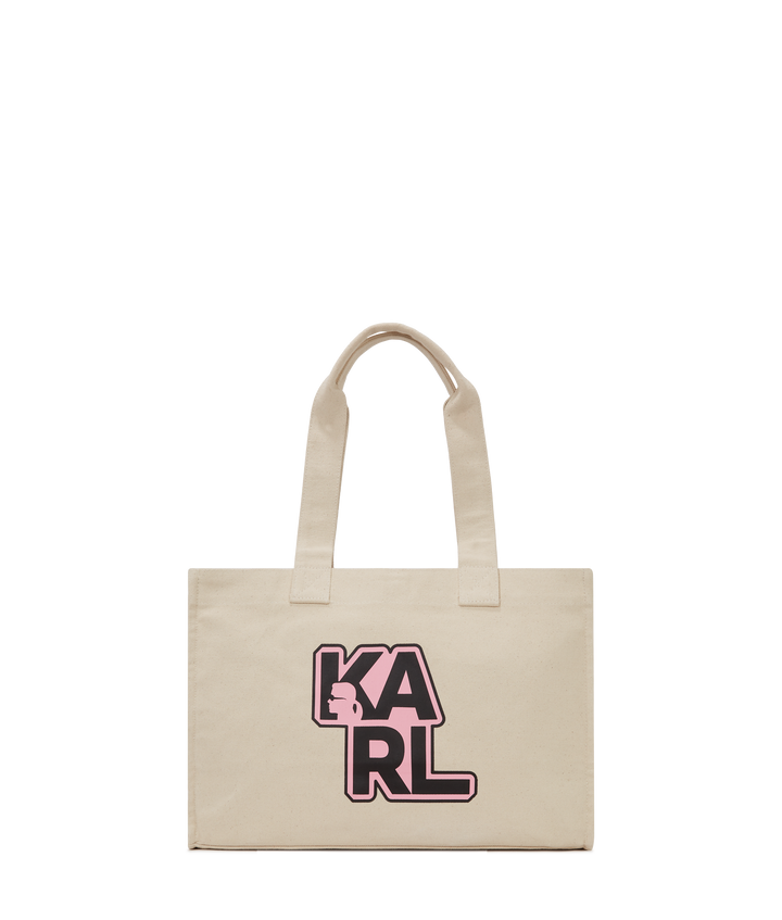 K/ATHLEISURE CANVAS SHOPPER