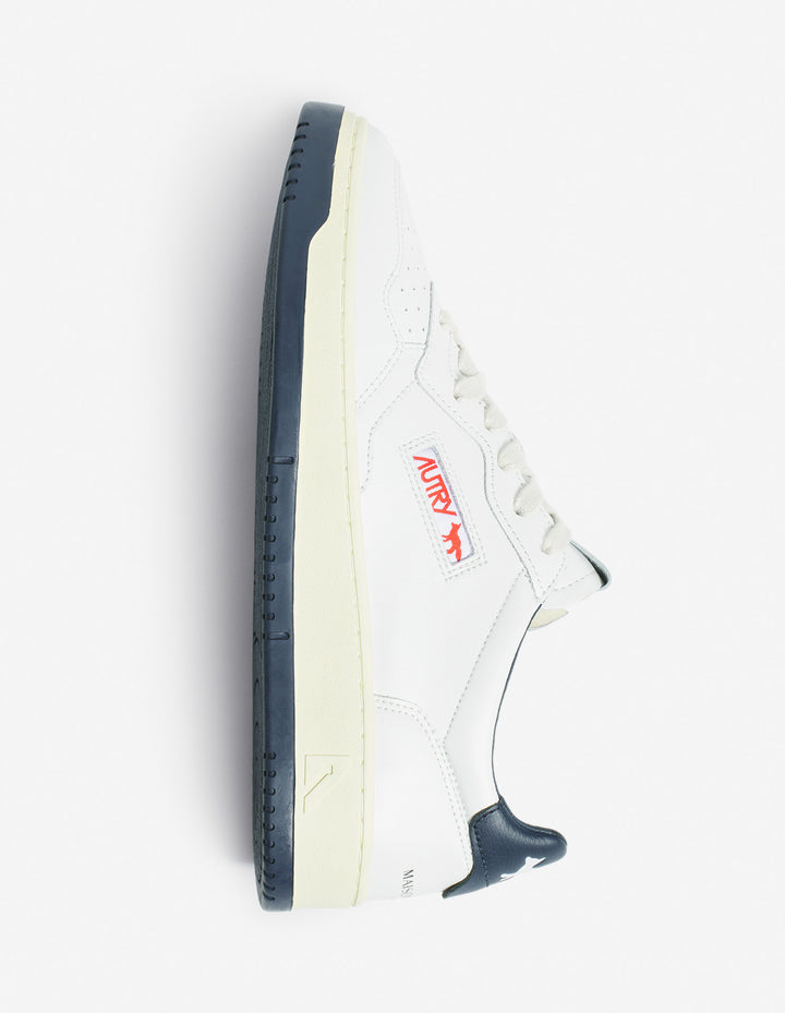 MAISON KITSUNÉ x AUTRY MEDALIST SNEAKERS WHITE/FRENCH NAVY