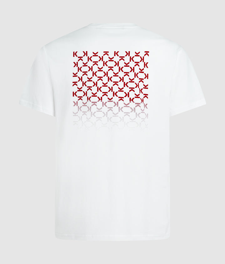 K LOGO BACK PRINT T-SHIRT