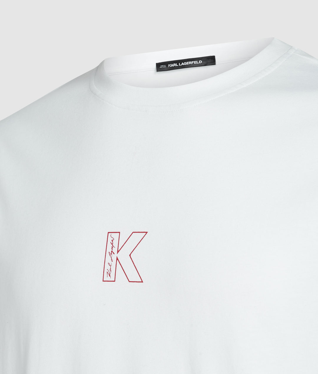 K LOGO BACK PRINT T-SHIRT