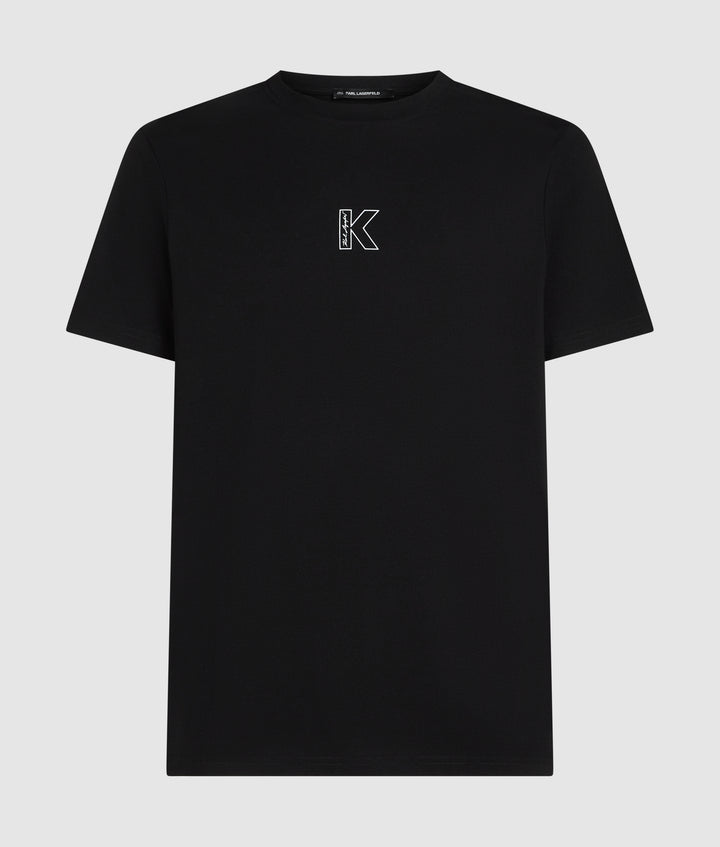 K LOGO BACK PRINT T-SHIRT