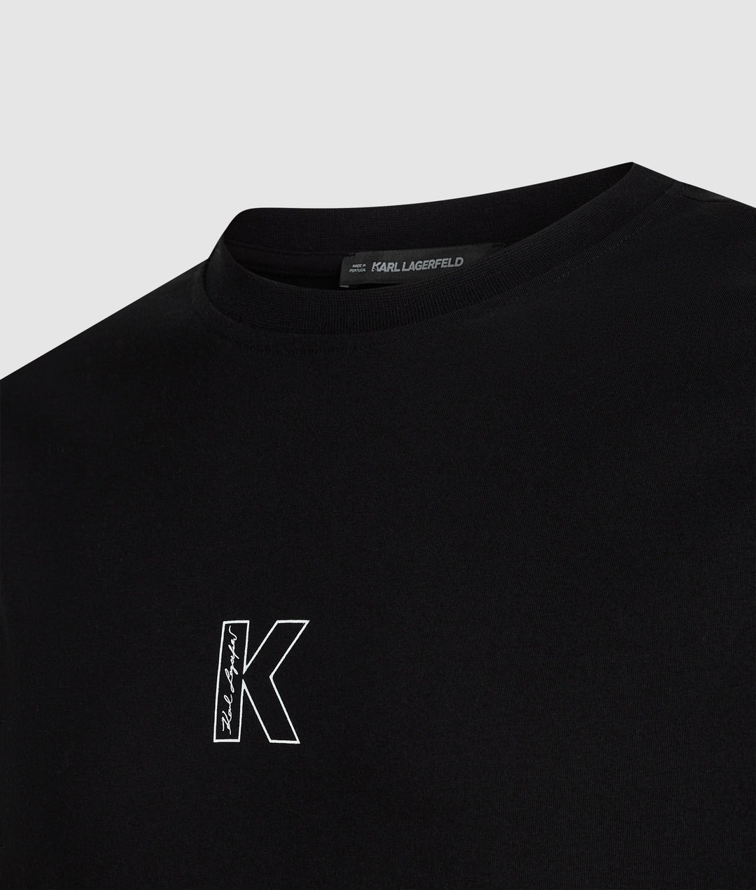 K LOGO BACK PRINT T-SHIRT