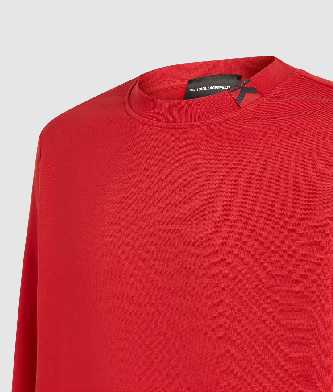 K NECK DETAIL SWEATSHIRT