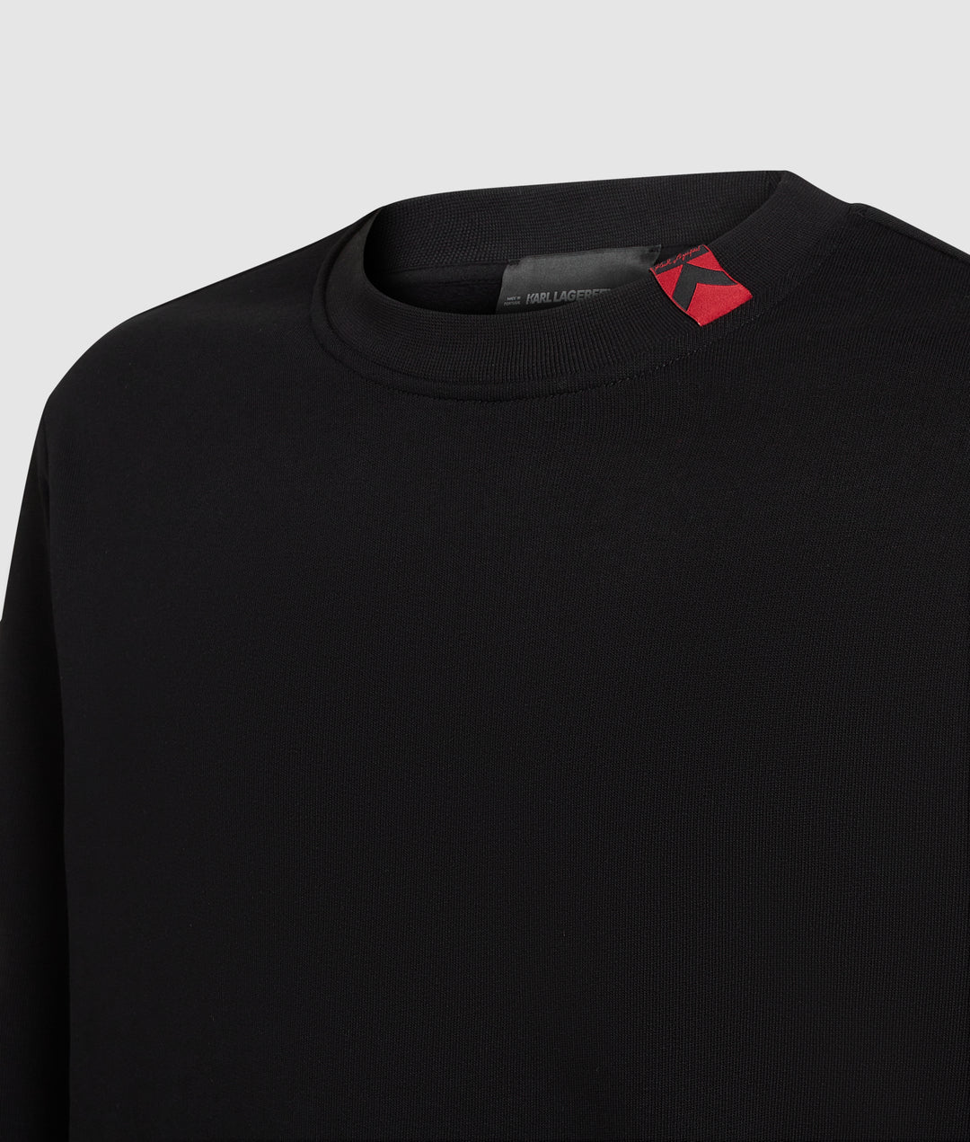 K NECK DETAIL SWEATSHIRT