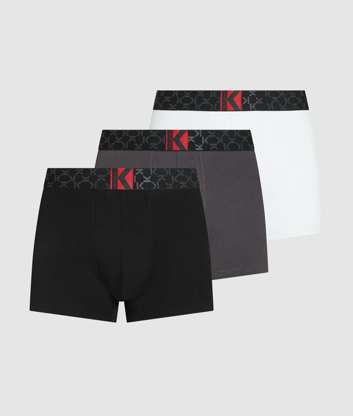 K LOGO TRUNKS 3 PACK