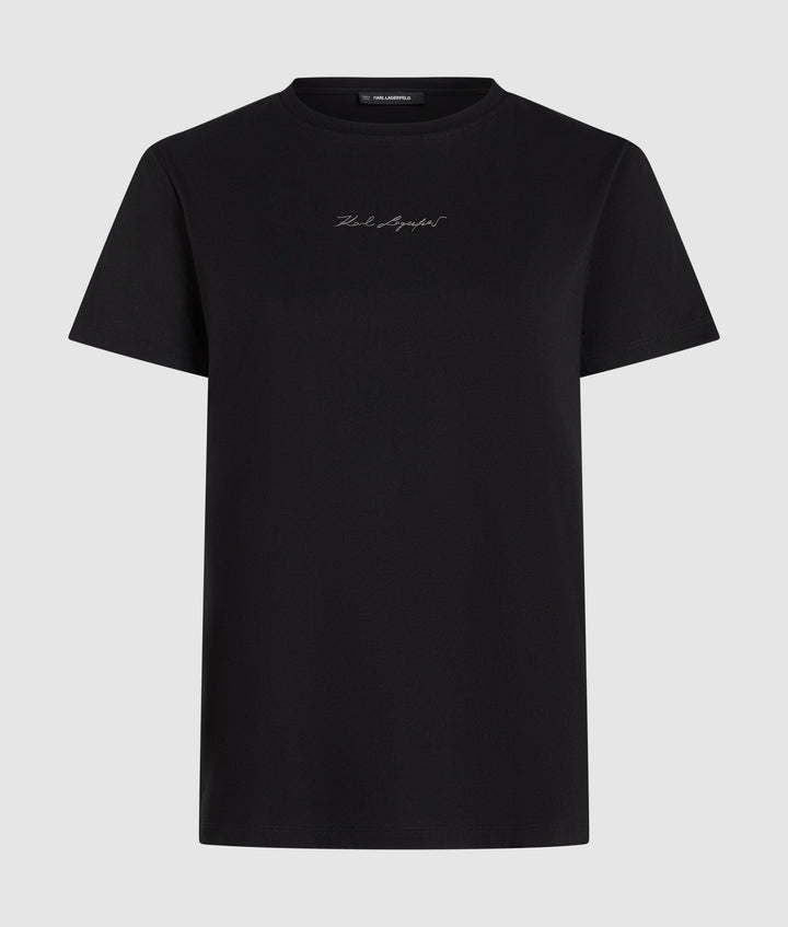 SILVER SIGNATURE T-SHIRT