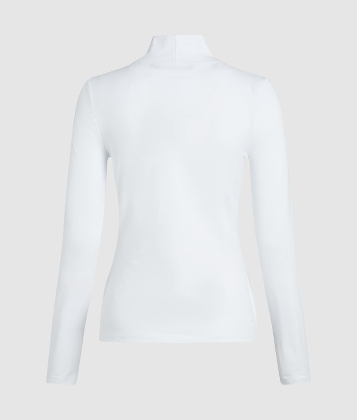 MOCK NECK SIGNATURE LS TOP